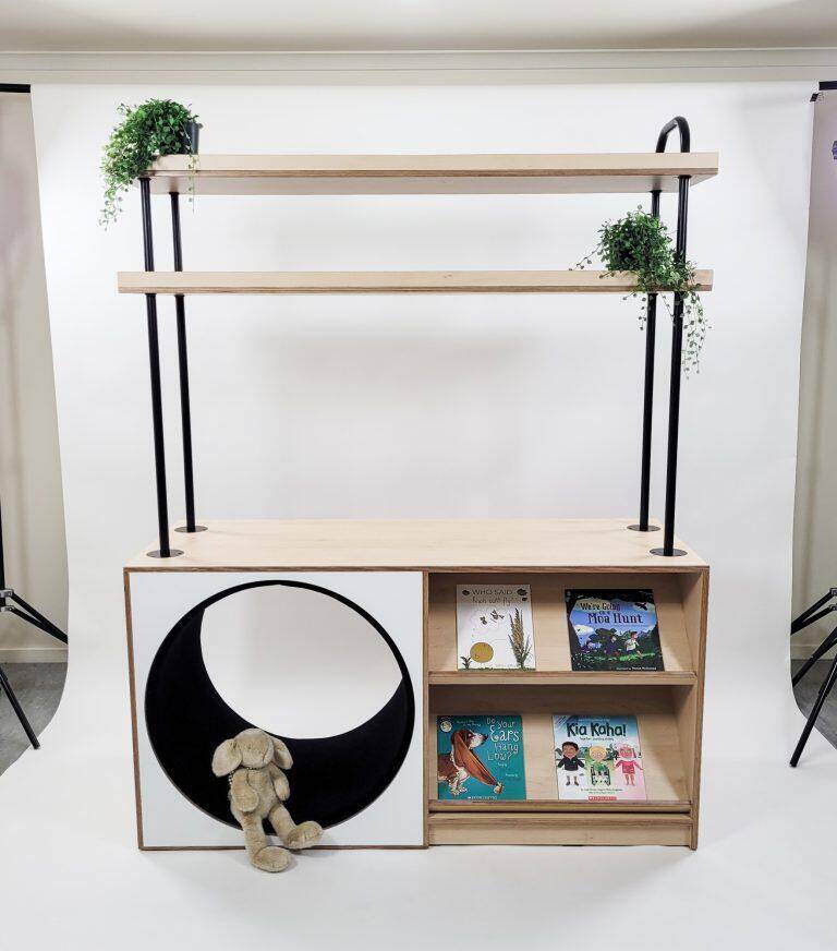 tall shelving tunnel seat 5