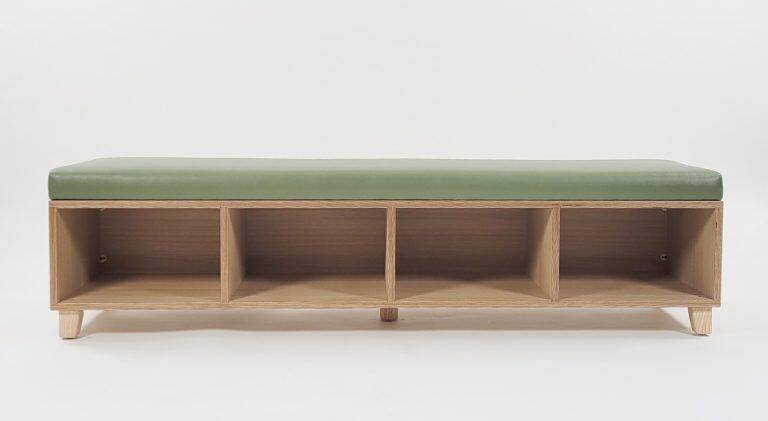 Upholstered bench seat 1600L